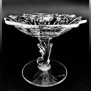 Vintage Fostoria Baroque Compote